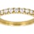 Polished Lab-Grown Diamond Band Ring 0.50ctw In 14K Gold Over Sterling Silver