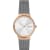 Skagen Women's Freja White Dial, Stainless Steel Watch