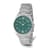 Charles Hubert Stainless Steel Green Dial Watch