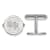 Rhodium Over Sterling Silver LogoArt University of South Carolina Cuff Links