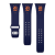 Gametime MLB Detroit Tigers Navy Silicone Apple Watch Band (42/44mm
M/L). Watch not included.