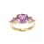 Lab Created Alexandrite Sapphire 18k Yellow Gold Over Silver December
Birthstone Ring 3.28ctw