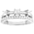 Moissanite Multi-Row Band Ring In Platinum-Enhanced Sterling Silver
0.86ctw Diamond Equivalent Weight