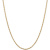 14k Yellow Gold 3mm Rope Link 26 Inch Chain
