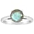 8mm Round Labradorite Rhodium Over Sterling Silver Ring