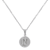 Initial N Charm Pendant Necklace In Silver-Tone