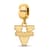 14K Yellow Gold Over Sterling Silver LogoArt University of Virginia
Small Dangle Bead