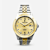 Croton Decider Yellow Stainless Steel Watch with Yellow Dial and Diamond Markers
