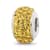 Sterling Silver Reflections Yellow Full Preciosa Crystal Bead