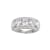 White Cubic Zirconia Platinum Over Sterling Silver Ring 7.95ctw