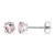 Morganite 14K White Gold Earrings 0.96ctw