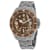 Christian Van Sant Men's Montego Brown Dial, Silver-tone Distressed
Stainless Steel  Watch