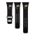 Gametime NHL Anaheim Ducks Black Silicone Apple Watch Band (42/44mm
M/L). Watch not included.