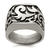 Titanium Casted Design Signet Ring