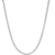 Cuban Link Chain Necklace 2mm In Sterling Silver 24 Inch