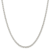 Sterling Silver 3.7mm Round Spiga Chain Necklace