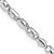 Rhodium Over 14k White Gold 4.1mm Polished Fancy Link Bracelet