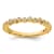 14K Yellow Gold Stackable Expressions Diamond Ring 0.11ctw