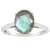 10x8mm Oval Labradorite Rhodium Over Sterling Silver Ring