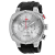 Seapro Men's Guardian White Dial, Black Silicone Watch