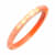 Acrylic Rave Slip On Bangle Bracelet in Orange