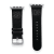 Gametime Cincinnati Bengals Leather Band fits Apple Watch (42/44mm S/M
Black). Watch not included.