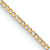 14k Yellow Gold 1.85mm Curb Link 26 Inch Chain