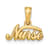 14k Yellow Gold Nurse Pendant