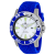 Oceanaut Men's Marletta White Dial, Blue Silicone Watch