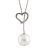7.5-8mm White Cultured Freshwater Pearl Sterling Silver Necklace