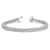 14K White Gold Lab Grown Diamond VS/SI GH, Tennis Bracelet