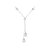 Rhodium Over Sterling Silver 6-9mm White Cultured Freshwater Pearl
Necklace 16"