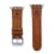 Gametime Dallas Cowboys Leather Band fits Apple Watch (38/40mm S/M Tan).
Watch not included.