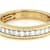 Lab-Grown Diamond Band Ring In 14K Gold Over Sterling Silver 0.33ctw