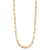14K Yellow Gold Polished Fancy Link Necklace