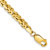 10k Yellow Gold 4mm Byzantine Link Bracelet