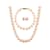 7-7.5mm Pink Cultured Freshwater Pearl 14k Yellow Gold Jewelry Set