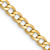 14k Yellow Gold 2.85mm Curb Link 28 Inch Chain