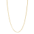 14K Yellow Gold Over Sterling Silver 1.9mm Rolo Chain Necklace