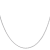 Sterling Silver 2.05mm Thin Curb Chain Necklace