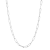 Sterling Silver 5mm Diamond Cut Paperclip Chain Necklace
