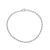 Sterling Silver 2.35mm Rope Chain Bracelet