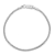 Sterling Silver 3mm Popcorn Chain Bracelet