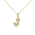 The Gold Lorelei Necklace- J