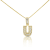 The Gold Lorelei Necklace- U