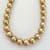 High Luster Natural Color 10-13mm Golden South Sea Cultured Pearl Strand