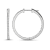 Diamond 0.50Ctw 10k White Gold Earrings
