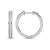 Diamond 0.50Ctw Sterling Silver Earring