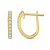 Diamond 0.20Ctw 10k Yellow Gold Earrings