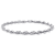 3.7MM Singapore Chain Bracelet in Sterling Silver
